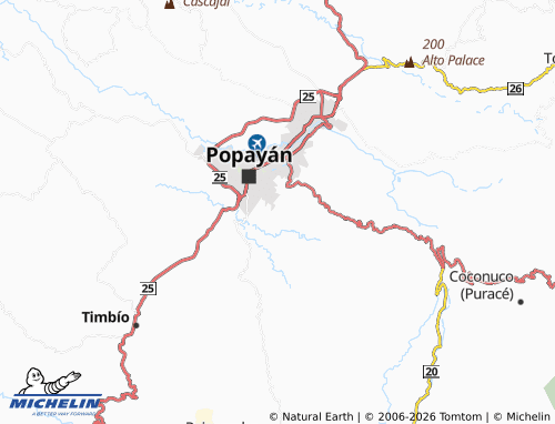 MICHELIN Samanga map - ViaMichelin