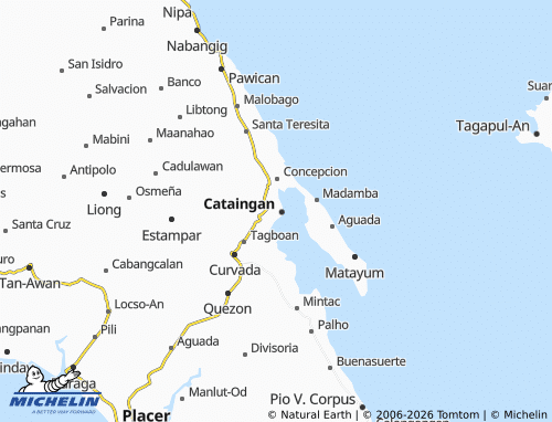 MICHELIN Poblacion map - ViaMichelin