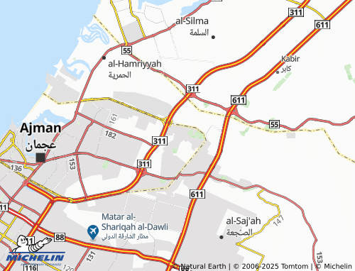 Carte MICHELIN al-Zahiyah - ViaMichelin