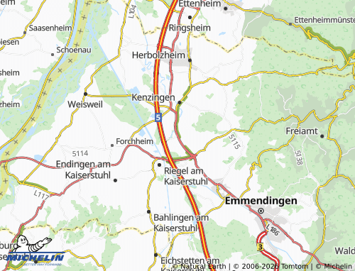 Mapa MICHELIN Hecklingen - ViaMichelin