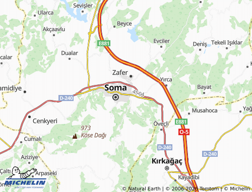 Mappa MICHELIN Hürriyet - ViaMichelin