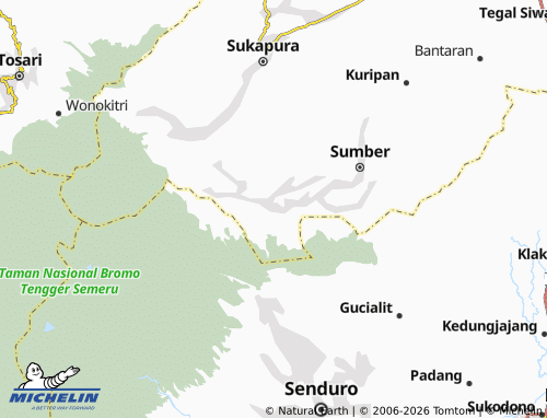 Carte MICHELIN Pandansari - ViaMichelin