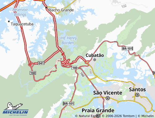Mapa MICHELIN Pinhal do Miranda - ViaMichelin