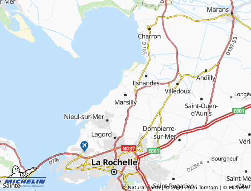 Mapa MICHELIN Marsilly - ViaMichelin