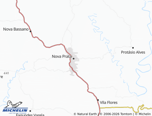 Mappa MICHELIN Vila Lenzi - ViaMichelin