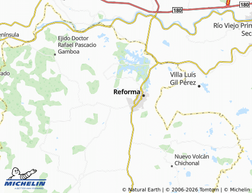 Mapa MICHELIN Insurgente - ViaMichelin