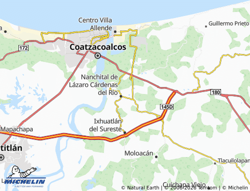 Mapa MICHELIN El Oasis - ViaMichelin