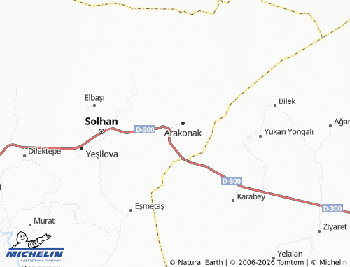 Mappa MICHELIN Kültür - ViaMichelin