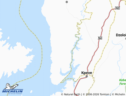 MICHELIN Dzani map - ViaMichelin