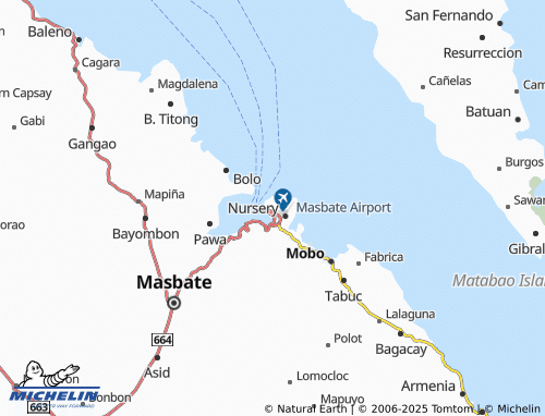 MICHELIN Kalipay map - ViaMichelin