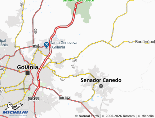 MICHELIN Morada do Sol map - ViaMichelin
