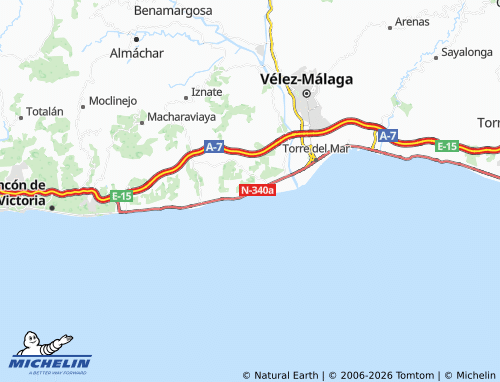 MICHELIN-Landkarte Monte Azul - ViaMichelin