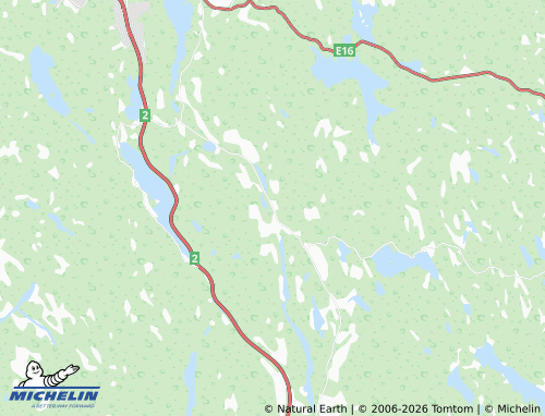 MICHELIN-Landkarte Åbogen - ViaMichelin