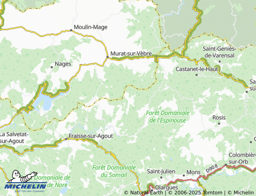 MICHELIN-Landkarte Les Taillades - ViaMichelin