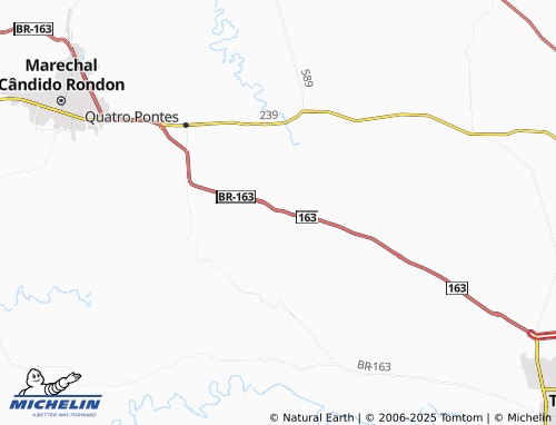 MICHELIN-Landkarte Dois Irmãos - ViaMichelin