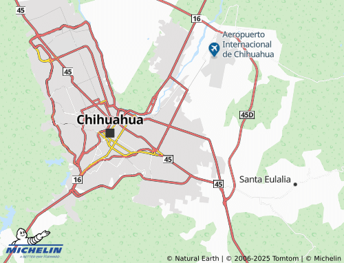MICHELIN Ampliación Aeropuerto Sector 5 map - ViaMichelin
