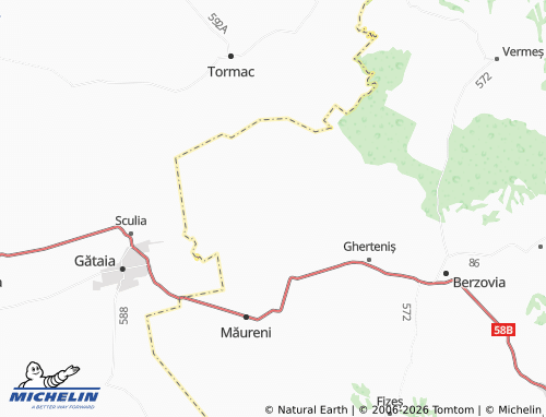Carte MICHELIN Șoșdea - ViaMichelin