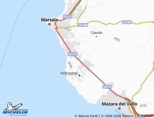 MICHELIN Pulani map - ViaMichelin