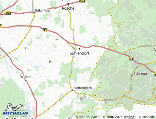 Mapa MICHELIN Kölau - ViaMichelin