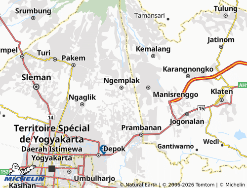 Mapa MICHELIN Bimo Martani - ViaMichelin