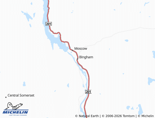 Mapa MICHELIN Bingham - ViaMichelin