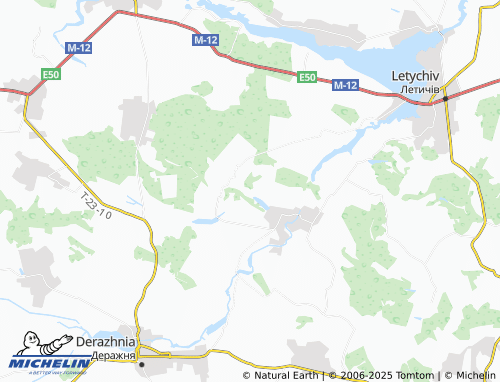 MICHELIN-Landkarte Rozsokhy - ViaMichelin