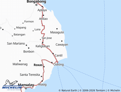 MICHELIN Camantigue map - ViaMichelin