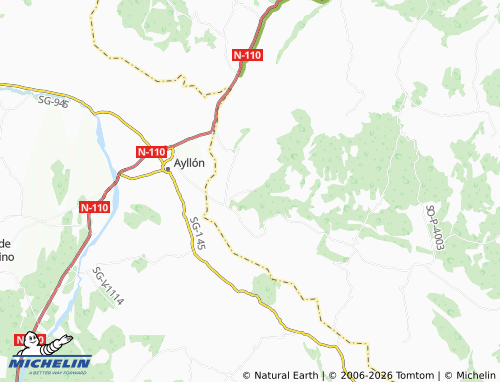 MICHELIN Ligos map - ViaMichelin