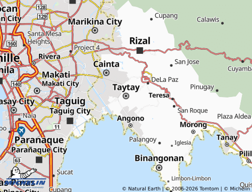 Mappa MICHELIN Taytay - ViaMichelin