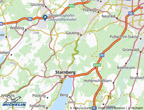 MICHELIN Mühlthal map - ViaMichelin