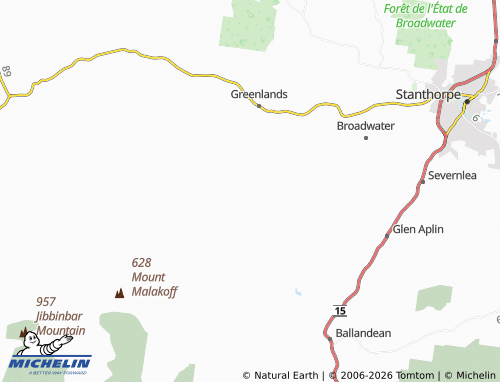 Mapa MICHELIN Nundubbermere - ViaMichelin
