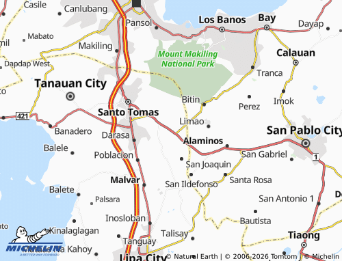 MICHELIN San Felix map - ViaMichelin