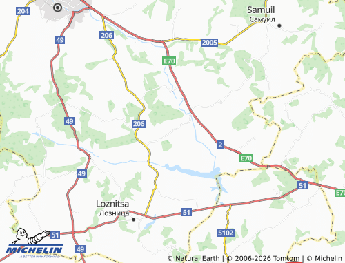 Mappa MICHELIN Gorotsvet - ViaMichelin