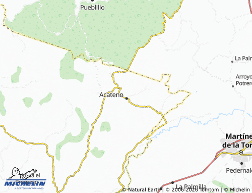 Mapa MICHELIN Centro - ViaMichelin
