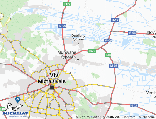 MICHELIN Murovane map - ViaMichelin
