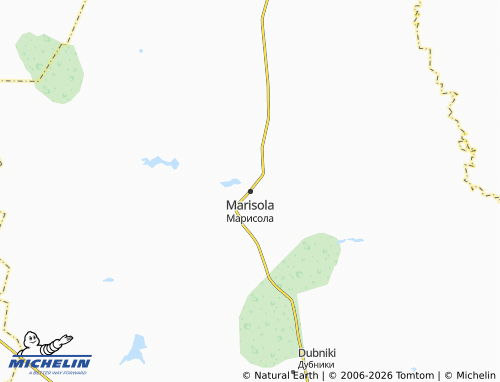 MICHELIN-Landkarte Marisola - ViaMichelin