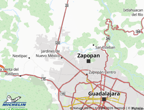 Mapa MICHELIN El Zapote II - ViaMichelin