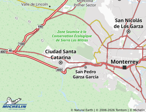 Mapa MICHELIN Privadas del Poniente 4 Sector - ViaMichelin