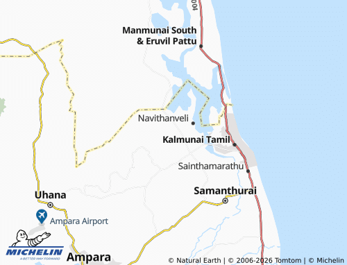 Mappa MICHELIN Navithanveli 02 - ViaMichelin