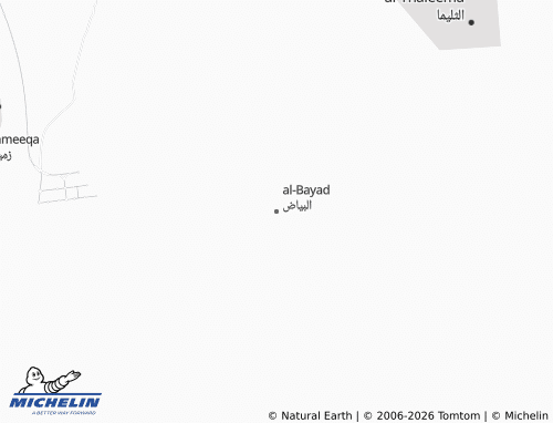 MICHELIN-Landkarte al-Bayad - ViaMichelin