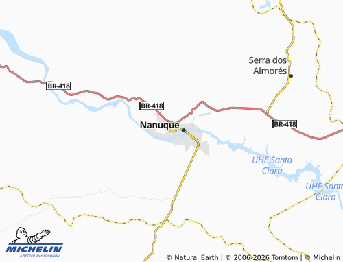 Mapa MICHELIN Stela Matutina - ViaMichelin