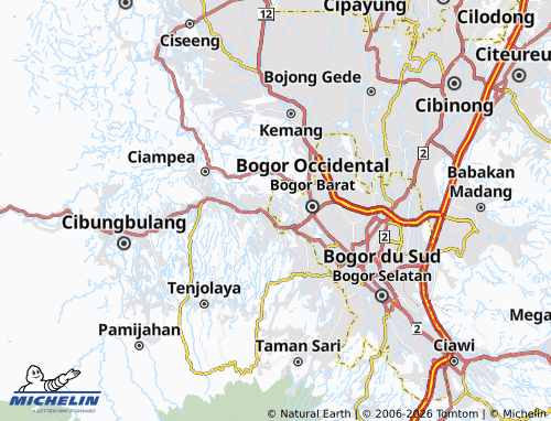 MICHELIN-Landkarte Balungbang Jaya - ViaMichelin