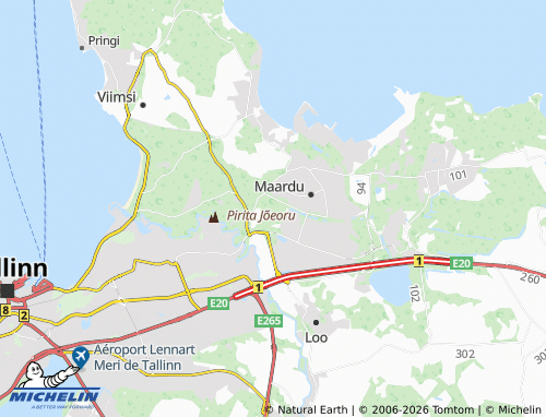 MICHELIN Laiaküla map - ViaMichelin