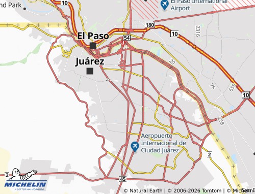 Mapa MICHELIN Sol de Mayo - ViaMichelin