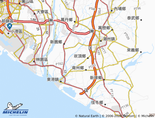 Mapa MICHELIN bei shi - ViaMichelin