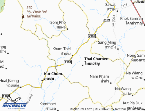 MICHELIN Kham Toei map - ViaMichelin