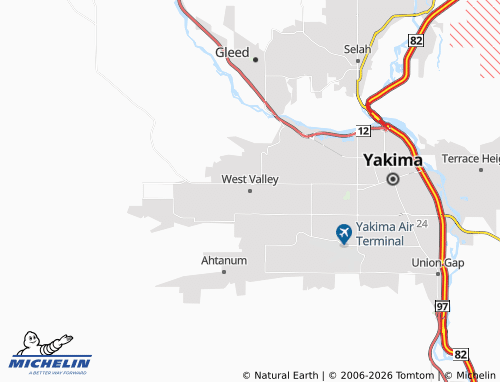 Mapa MICHELIN West Valley - ViaMichelin
