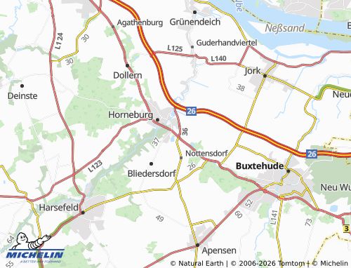 MICHELIN Schragenberg map - ViaMichelin