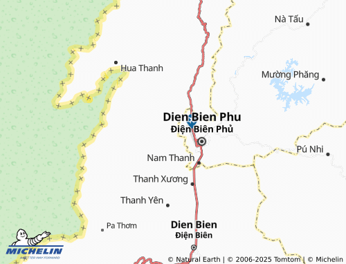 MICHELIN Thanh Luông map - ViaMichelin