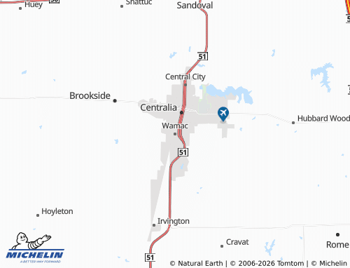 Mapa MICHELIN Wamac - ViaMichelin